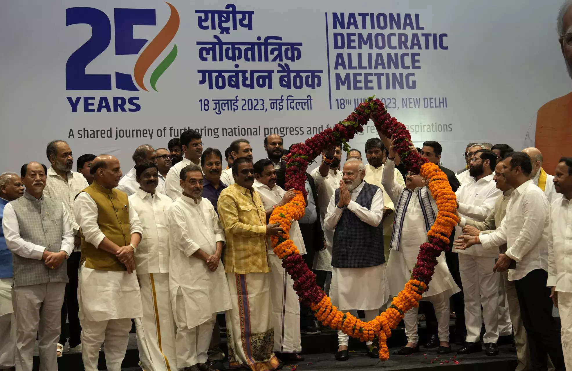 2024 ‘ਚ NDA ਦੀ ਵੋਟ ਪ੍ਰਤੀਸ਼ਤਤਾ 50% ਤੋਂ ਵੱਧ ਹੋਵੇਗੀ, ਲੋਕਾਂ ਨੇ ਲਗਾਤਾਰ ਤੀਜੀ ਵਾਰ ਫਤਵਾ ਦੇਣ ਦਾ ਮਨ ਬਣਾ ਲਿਆ – ਪੀਐਮ ਮੋਦੀ