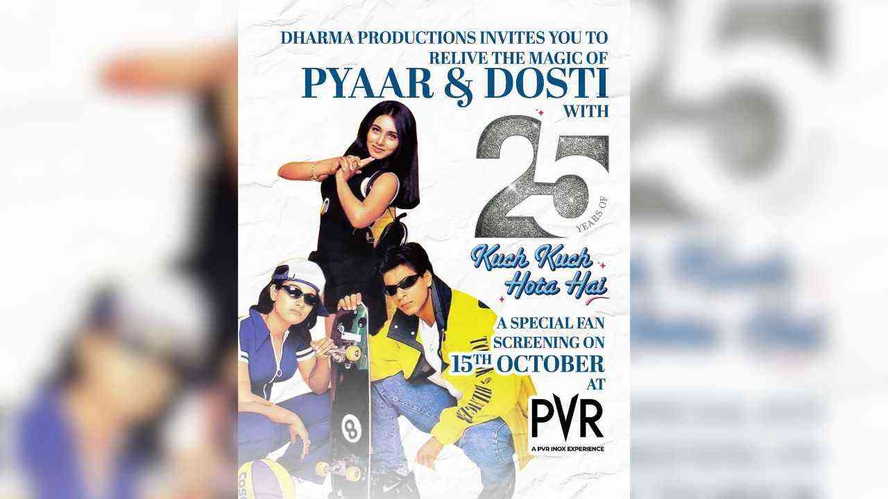 Kuch Kuch Hota Hai : ‘ਕੁਛ ਕੁਛ ਹੋਤਾ ਹੈ’ ਨੇ ਪੂਰੇ ਕੀਤੇ 25 ਸਾਲ, ਸ਼ਾਹਰੁਖ-ਰਾਣੀ-ਕਾਜੋਲ ਦੀ ਕੈਮਿਸਟਰੀ ਦੇਖ ਫੈਨਜ਼ ਹੋ ਗਏ ਸਨ ਦੀਵਾਨੇ