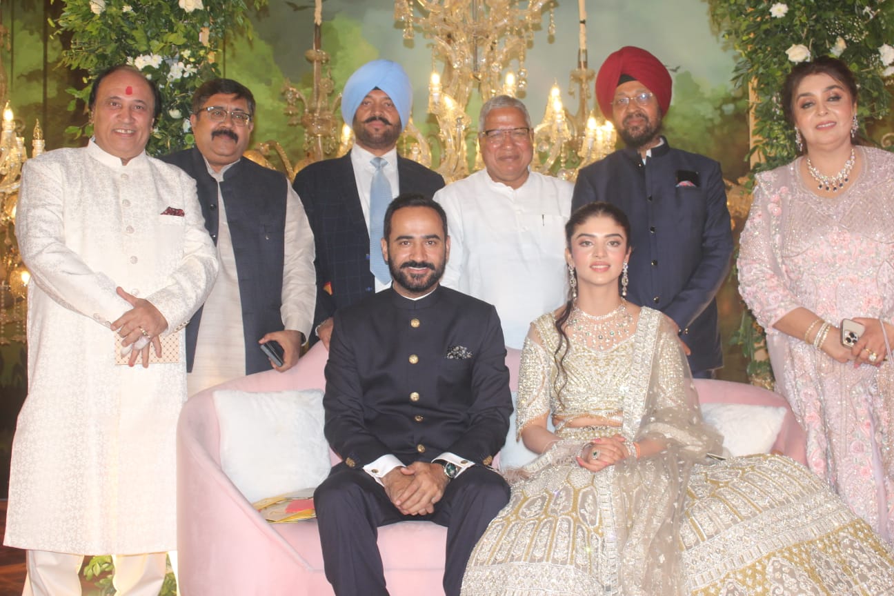 ਪੰਜਾਬ ਦੇ ਖੇਡ ਮੰਤਰੀ ਗੁਰਮੀਤ ਸਿੰਘ ਹੇਅਰ ਦੀ ਮੇਰਠ ਦੀ ਗੁਰਵੀਨ ਕੌਰ ਨਾਲ ਹੋਈ ਸਗਾਈ, ਸਮਾਗਮ ‘ਚ ਸਿਆਸੀ ਸ਼ਖ਼ਸੀਅਤਾਂ ਨੇ ਕੀਤੀ ਸ਼ਿਰਕਤ